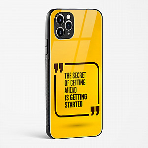 Get Started Glass Case Phone Cover For iPhone 11 Pro Max