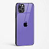 Purple Glass Case for iPhone 11 Pro Max