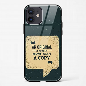 Original Is Worth Glass Case Phone Cover For iPhone 12