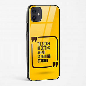 Get Started Glass Case Phone Cover For iPhone 12