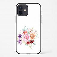 Flower Design Abstract 1 Glass Case Phone Cover For iPhone 12