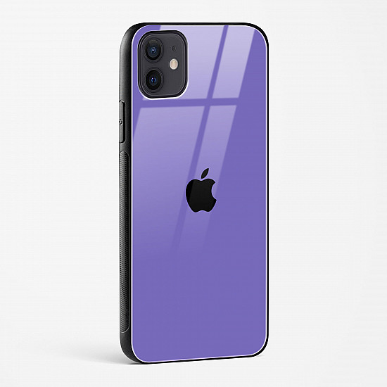 Purple Glass Case for iPhone 12