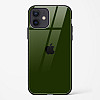 Dark Green Glass Case for iPhone 12