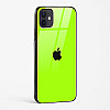 Neon Green Glass Case for iPhone 12