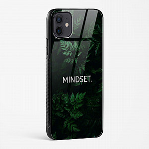 Mindset Quote Glass Case for iPhone 12