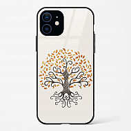 Oak Tree Deep Roots Glass Case Phone Cover For iPhone 12 Mini