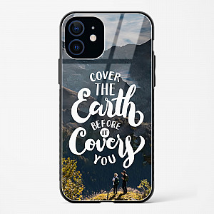 Travel Quote Glass Case Phone Cover For iPhone 12 Mini