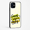 Good Vibes Only Glass Case Phone Cover For iPhone 12 Mini