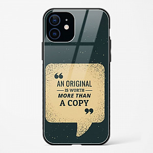 Original Is Worth Glass Case Phone Cover For iPhone 12 Mini