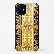 Versace Design Glass Case for iPhone 12 Mini