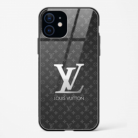 LOUIS VUITTON LV LOGO GRAY iPhone 12 Mini Case Cover