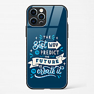 Create Your Future Quote Glass Case Phone Cover For iPhone 12 Pro