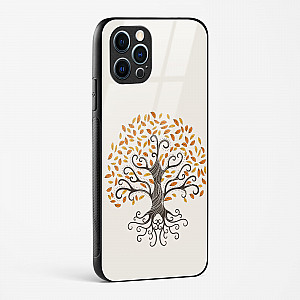 Oak Tree Deep Roots Glass Case Phone Cover For iPhone 12 Pro