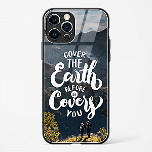 Travel Quote Glass Case Phone Cover For iPhone 12 Pro