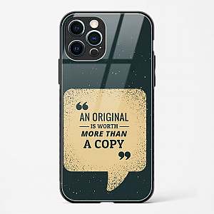 Original Is Worth Glass Case Phone Cover For iPhone 12 Pro