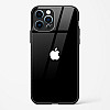 Rich Black Glossy Glass Case for iPhone 12 Pro