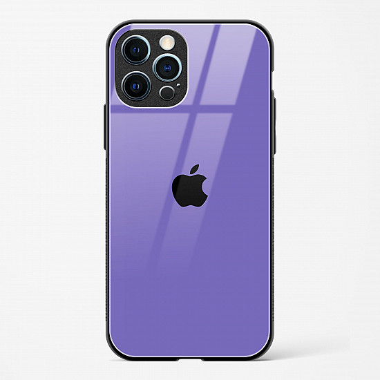 Purple Glass Case for iPhone 12 Pro