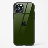 Dark Green Glass Case for iPhone 12 Pro