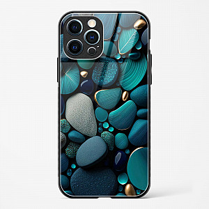 Pebble Design Glass Case for iPhone 12 Pro