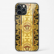 Versace Design Glass Case for iPhone 12 Pro