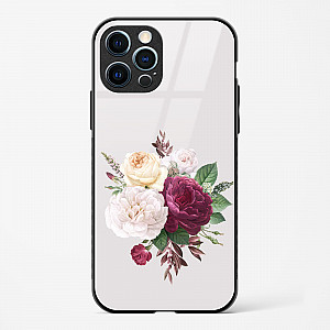 Flower Design Abstract 3 Glass Case Phone Cover For iPhone 12 Pro Max