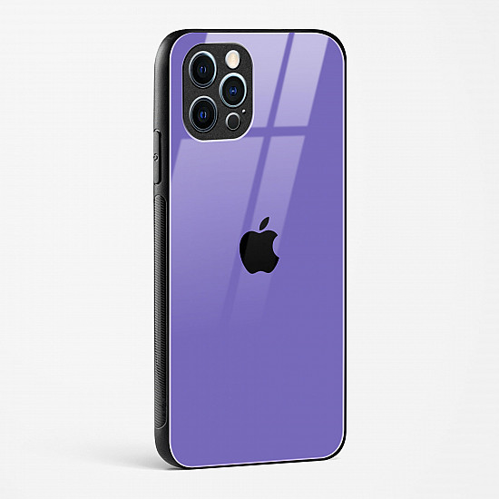 Purple Glass Case for iPhone 12 Pro Max