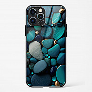 Pebble Design Glass Case for iPhone 12 Pro Max
