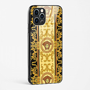 Versace Design Glass Case for iPhone 12 Pro Max