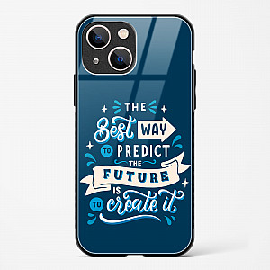 Create Your Future Quote Glass Case Phone Cover For iPhone 13