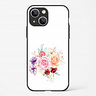 Flower Design Abstract 1 Glass Case Phone Cover For iPhone 13