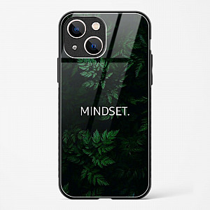 Mindset Quote Glass Case for iPhone 13
