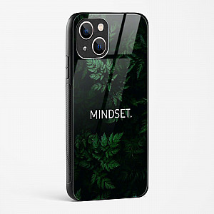 Mindset Quote Glass Case for iPhone 13