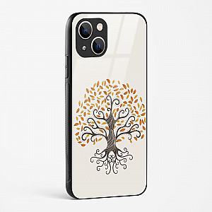 Oak Tree Deep Roots Glass Case Phone Cover For iPhone 13 Mini