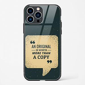 Original Is Worth Glass Case Phone Cover For iPhone 13 Pro