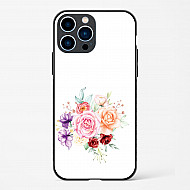Flower Design Abstract 1 Glass Case Phone Cover For iPhone 13 Pro