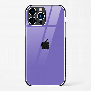 Purple Glass Case for iPhone 13 Pro