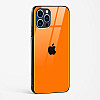 Orange Glass Case for iPhone 13 Pro