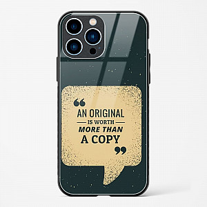 Original Is Worth Glass Case Phone Cover For iPhone 13 Pro Max