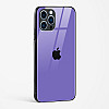Purple Glass Case for iPhone 13 Pro Max