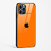 Orange Glass Case for iPhone 13 Pro Max