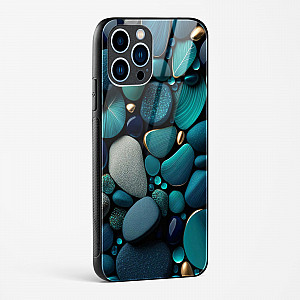 Pebble Design Glass Case for iPhone 13 Pro Max