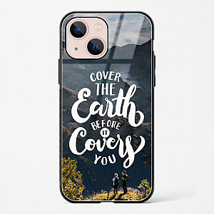Travel Quote Glass Case Phone Cover For iPhone 15
