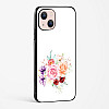 Flower Design Abstract 1 Glass Case Phone Cover For iPhone 15