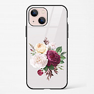 Flower Design Abstract 3 Glass Case Phone Cover For iPhone 15