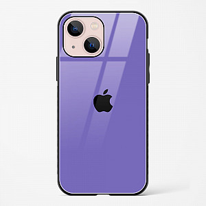 Purple Glass Case for iPhone 15