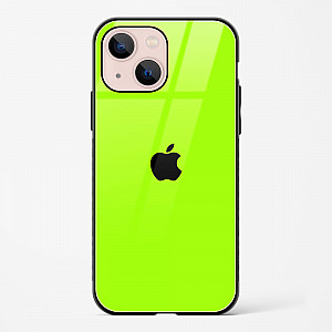 Neon Green Glass Case for iPhone 15