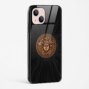 Versace Glass Case for iPhone 15