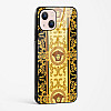 Versace Design Glass Case for iPhone 14
