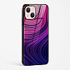 Spiral Design Glass Case for iPhone 15