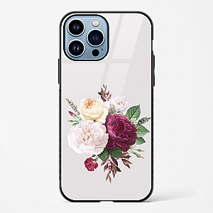 Flower Design Abstract 3 Glass Case Phone Cover For iPhone 14 Plus